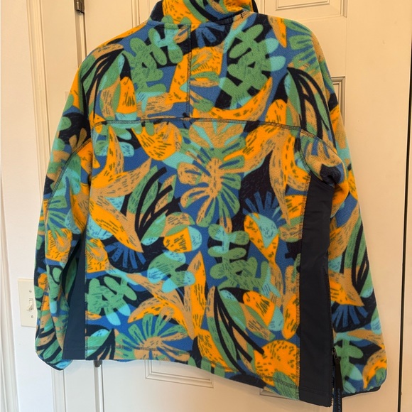 Outdoor Afro x REI patterned Fleece 1/4 Zip Pullover - Picture 2 of 6